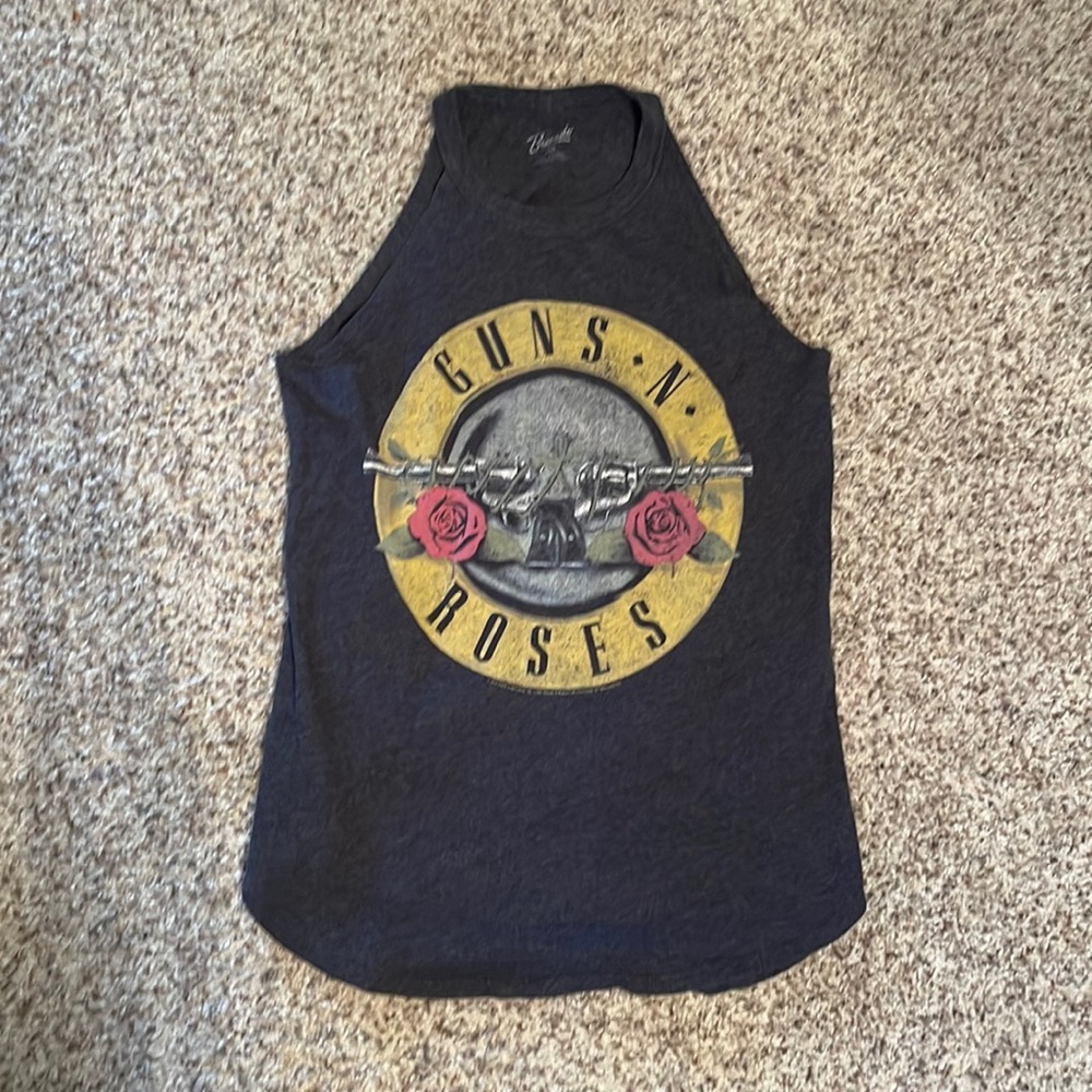 Guns N Roses halter logo tank